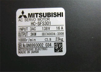 Hc-SFS301 van de de inertiemacht van Mitsubishi 3.0kw de Middelgrote Servomotor 3.5kw.