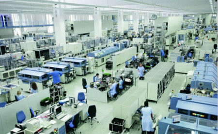 Shenzhen Wisdomlong Technology CO.,LTD productielijn van de fabrikant