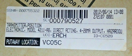 4211 4200-305-24467 nieuwe originele, Elektronische Positiezender 30v-gelijkstroom, merk van Visser.