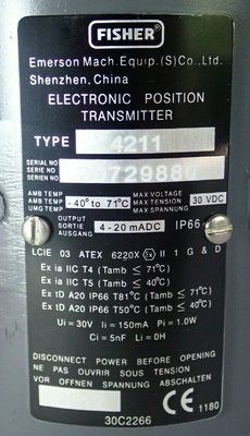 4211 4200-305-24467 nieuwe originele, Elektronische Positiezender 30v-gelijkstroom, merk van Visser.