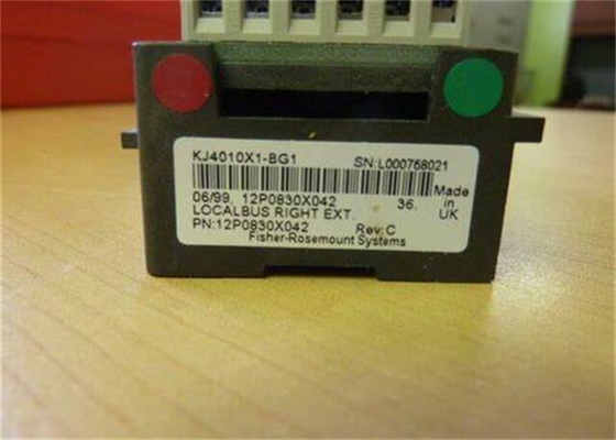 Emerson DeltaV KJ4010X1-BG1 12P0830X042 Local Bus Right Extension Redundante voedingsmodule
