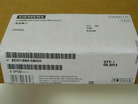 Siemens 6DD1660-0BG0 SIMATIC TDC Communicatiemodule CP 52IO Interfacemodule