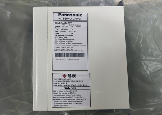 Panasonic 2500P AC Drive MSD5A3A1XX19 Motor Drive 50W Servo Eindversterker