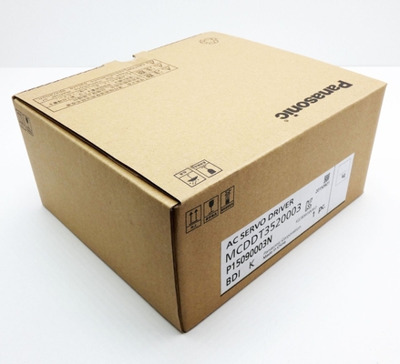 Panasonic Servo Driver 30A 240V BELASTING Loodvrije status RoHS-conform MCDDT3520003