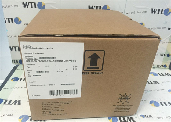 Rosemount 3051TG in-line druktransmitter 3051TG3A2C21AB4M5 -14,7 tot 800 PSI