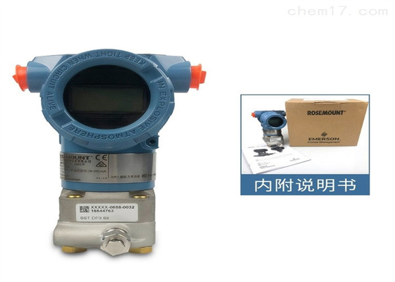 Rosemount Coplanar Gage-druktransmitter 3051CG1A02A1AB1H2L4M5 -62,16 tot 62,16 mbar