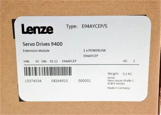 Lenze E94AYCEP SERVO DRIVE 9400 UITBREIDINGSMODULES ETH POWERLINK-MODULE MN/CN