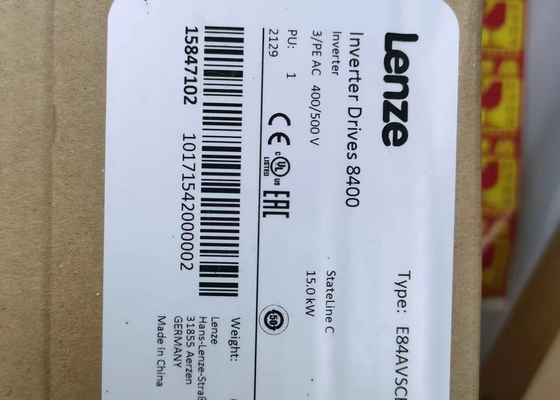 E84AVSCE1534VB0 Lenze VFD Frequentieomvormer 15.0KW 8400 serie
