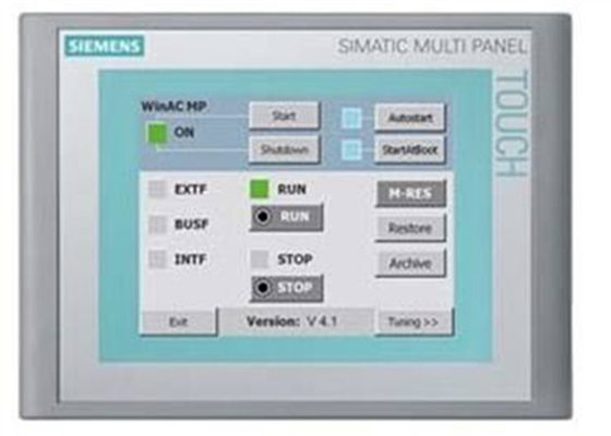 6AV6643-0CD01-1AX1 SIEMENS SIMATIC MP 277 10 MULTIPANEL met aanraking