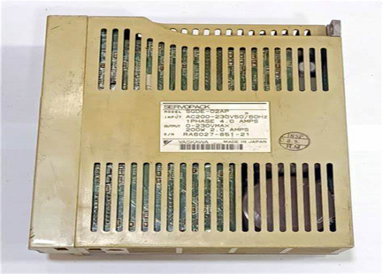 SGD-02AP Yaskawa Servo Drive 200 W nominale capaciteit met 1 jaar garantie
