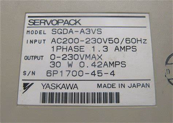 Yaskawa SGDA-A3VS Servo Drives Sigma Series Brand New Originele