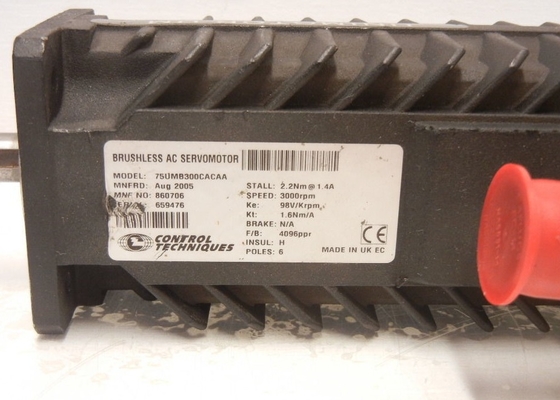 Emerson 75UMB300CACAA servoaandrijvingen 3000 RPM gloednieuw in origineel