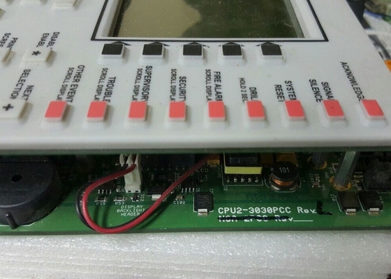 Cpu-3030D Brandalarmconfiguratiescherm 1-10 Signalerende Lijnkringen Honeywell