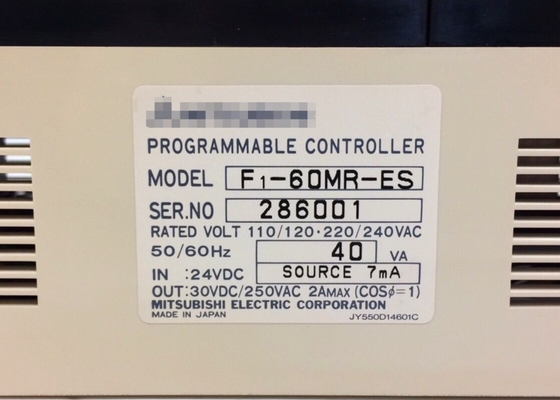 Mitsubishi F1-60MR-ES PROGRAMMEERBARE CONTROLLER 40 VA 110-120/220-240 VAC