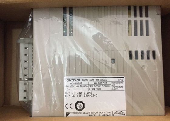 De Aandrijvings200-230v 100W PLC van cacr-r90-S04VA YASKAWA Servo Programmeerbaar Logicacontrolemechanisme