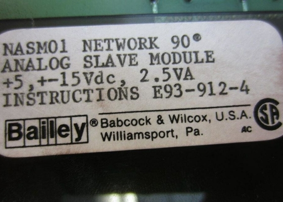 Van de de Inputmodule van ABB NASM01 van de Slavenmodule hi level Analoge Module Netto 90