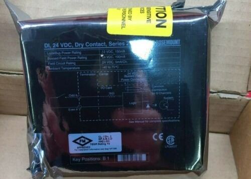 Emerson Nieuwe VE4001S2T2B2 Motor DI Card 8CH 120VAC Geïsoleerde systemen