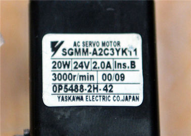 De Industriële Servomotor 2.0A van de Yaskawa Servomotor sgmm-A2C3YK11 20W 3000r/min