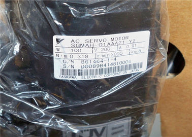 Servomotor sgmah-01aaa21-Y2 van de Yaskawa de Elektrische 3000rpm Industriële Servomotor 100W AC