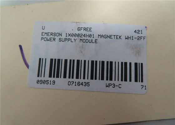 PLC van Emersonwestinghouse analoge de inputmodule van de Inputmodule 1X00024H01