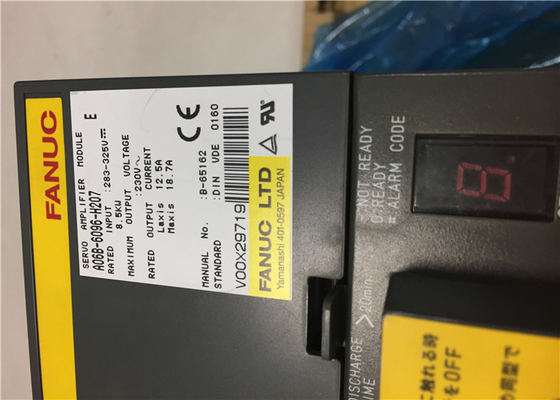 Servo de Versterkeraandrijving 2 AS 12.5/18.7AMP 230V 8.5KW van A06B-6096-H207 Fanuc
