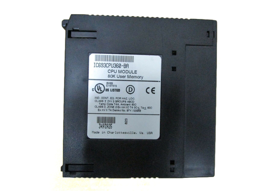 GE FANUC IC693CPU360, enige groefcpu module, Reeks 90/30 PLC systeem