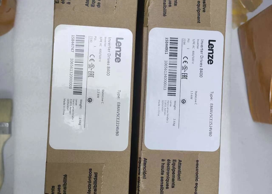 8400 SERIE STATELINE INSTALLATIE 1,5 KW (2,0 PK) 400/500 VAC 3/PE RUWE OMGEVING OMGEVINGSCONDITIE E84AVSCE1524VB0